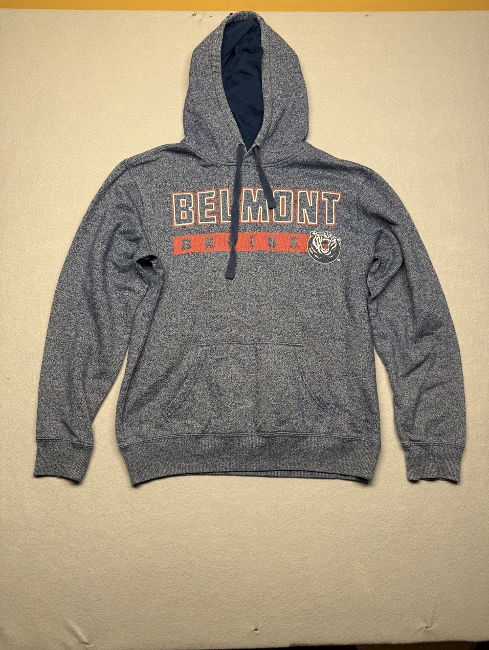 Belmont Bruins Hoodie Men's M Gray College Sportswear